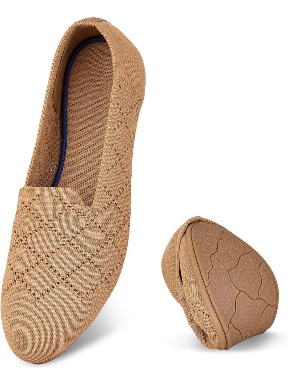 Stylish Women's Slip-On Ballet Flats | Comfortable Walking Shoes for Everyday